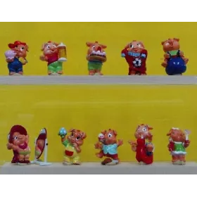 La serie Pinky piggys 2000 avec 1 bande papier