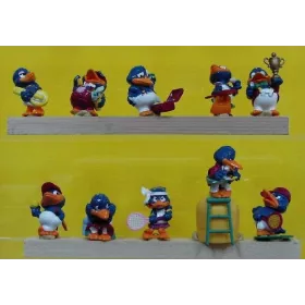 La serie Die Bingo Birds 1996 avec 1 bande papier