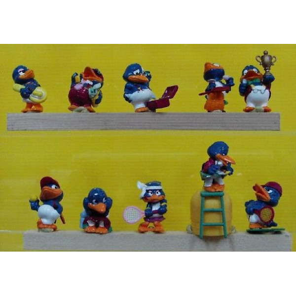 La serie Die Bingo Birds 1996 avec 1 bande papier