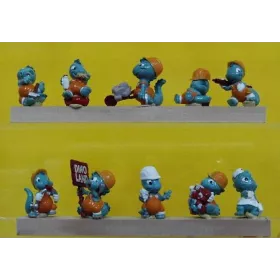 La serie Die dapsy dinos avec 1 bande papier