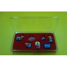 Die weihnachtswientel - couleur bleue 2005- boite plastique vendu sans la série de kinder