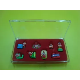 Die weihnachtswichtel 2005- boite plastique vendu sans la série de kinder