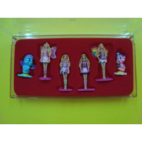 Barbie fairytopia 2008 -  boite plastique vendu sans la série de kinder