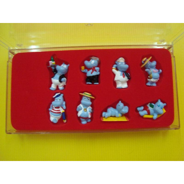 Happy hippos 2001 -  boite plastique vendu sans la série de kinder