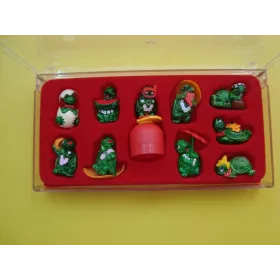 Teeny tapsi tortels 1991 - boite plastique vendu sans la série de kinder