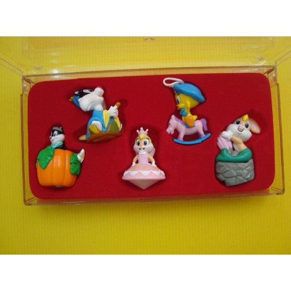 Baby looney tunes 2009 - boite plastique vendu sans la série de kinder