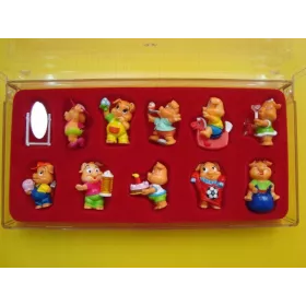 Pinky piggys 2000 -  boite plastique vendu sans la série de kinder