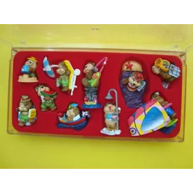 Orsetten 2001 -  boite plastique vendu sans la série de kinder