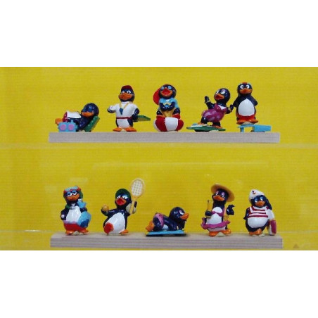 La serie Pingui beach 1994 sans bande papier
