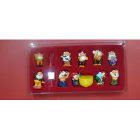 Die badezimmerzwerge 1991- boite plastique vendu sans la série de kinder