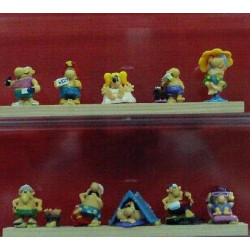 La serie Strand nasen im club urland 2007 avec 10 bandes papier