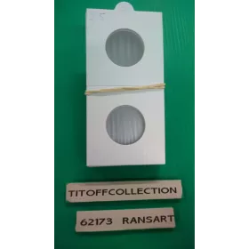 Un paquet de 25 cartons à agrafer diamètre 25 milimètre