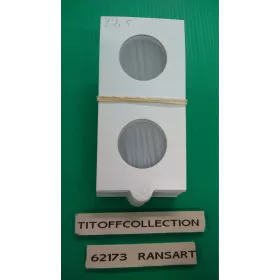 Un paquet de 25 cartons à agrafer diamètre 27,5 milimètre