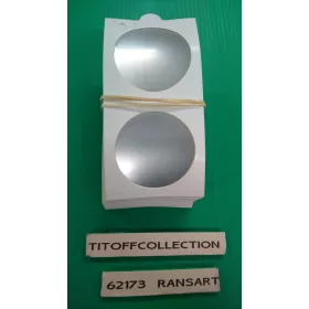 Un paquet de 25 cartons à agrafer diamètre 39,5 milimètre