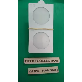 Un paquet de 25 cartons autocollant diamètre 35 milimètre