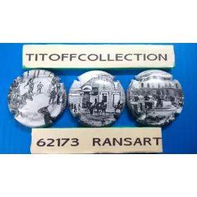 La série de 3 capsules de champagne CHATEAU - LOURDEAUX (RÉVOLUTION 1911)