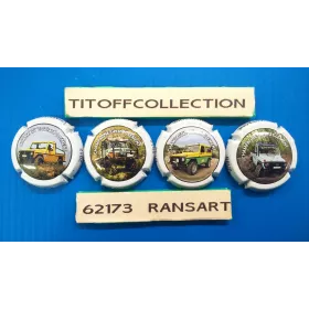 La série de 4 capsules de champagne CLÉMENT GÉRARD 2012