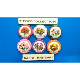 La série de 6 capsules de champagne WARIS HUBERT