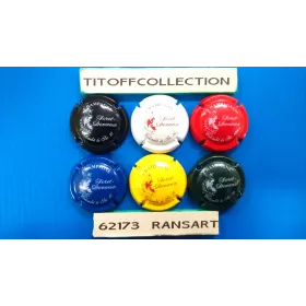 La série de 6 capsules de champagne SORET DEVAUX (NOM)