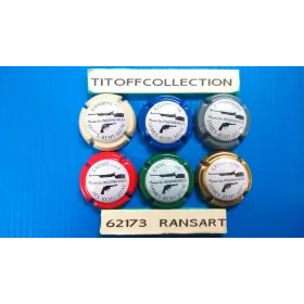 La série de 6 capsules de champagne RÉMY - UZAC (INSÉPARABLE)