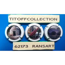 La série de 3 capsules de champagne ROUTE DU CHAMPAGNE 2010