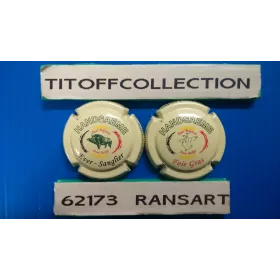 La série de 2 capsules de champagne PESSENET DIDIER (CRÉME)