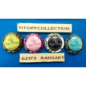 La série de 4 capsules de champagne PRIOUX ROGER