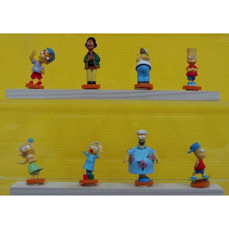 La serie Simpsons avec 1 bande papier