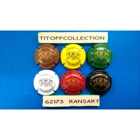 La série de 6 capsules de champagne DUPUIS MAUROIS (BLASON)