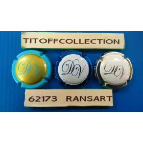 La série de 3 capsules de champagne DRIANT - VALENTIN