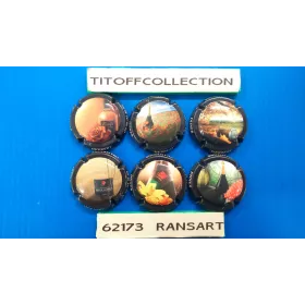 La série de 6 capsules de champagne HERBERT DIDIER