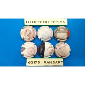 La série de 6 capsules de champagne HERBERT STÉPHANE (8 a 13)