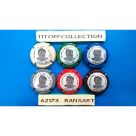 La série de 6 capsules de champagne LAPOULLE ET FILS (PIERRETTE)