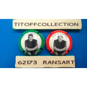 La série de 2 capsules de champagne LAUNOIS P. ET F (CUVÉE PASCAL DORME)