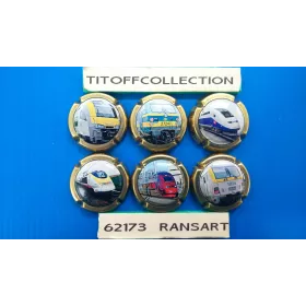 La série de 6 capsules de champagne LASNIER - HUYS 