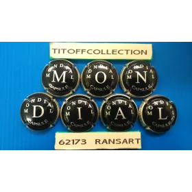 La série de 7 capsules de champagne MONDIAL 2010 