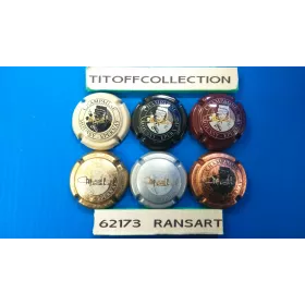 La série de 6 capsules de champagne MICHEL JOSÉ