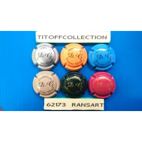 La série de 6 capsules de champagne DAVESNE GÉRARD