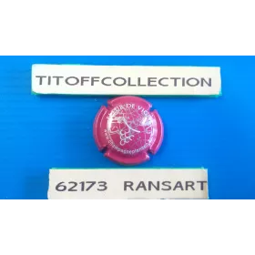 1 capsule de champagne PLANCON (ROSE FONCÉ ET BLANC)