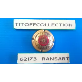 1 capsule de champagne BOIZEL (OR BORDEAUX ET NOIR)