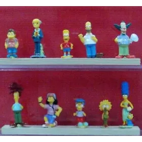 La serie Simpsons 2007 avec 10 bandes papier