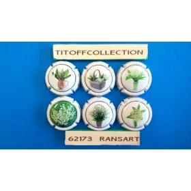 La série de 6 capsules de champagne DESPRET JEAN