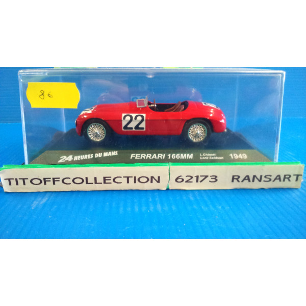 Ferrari 166 MM - 1949 - 24 heures du Mans