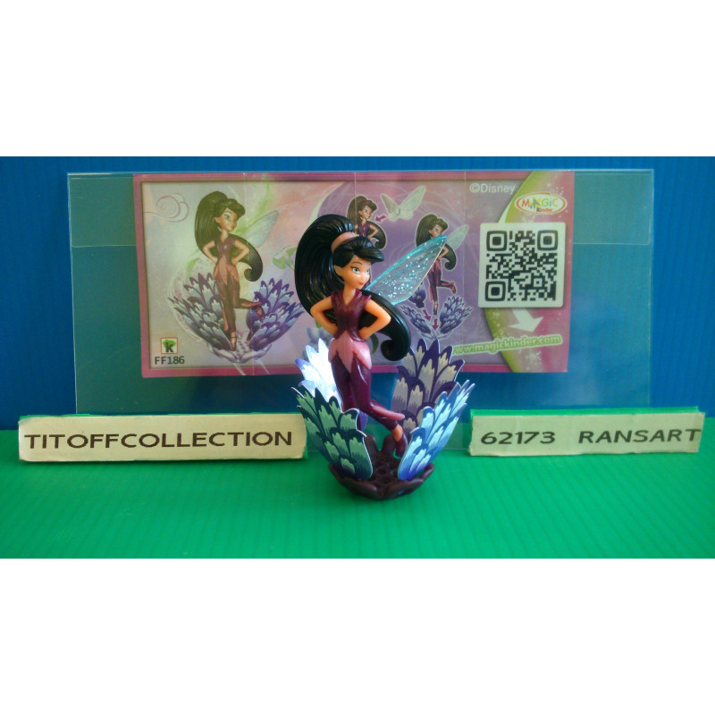 1 Figurine Kinder Disney Fairies 2014 - 2015 avec 1 BPZ ff186