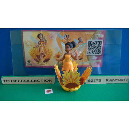 1 Figurine Kinder Disney Fairies 2014 - 2015 avec 1 BPZ ff181