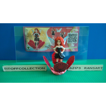 1 Figurine Kinder Disney Fairies 2014 - 2015 avec 1 BPZ ff187