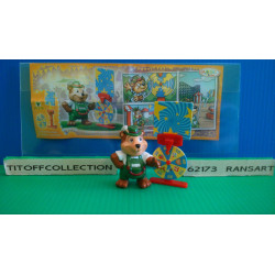 1 Figurine Kinder Funny Versary 2014 - 2015 avec 1 BPZ ff270