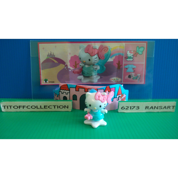 1 Figurine Kinder Hello Kitty 2014 - 2015 avec 1 BPZ ff328