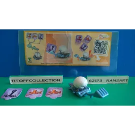 1 Figurine Kinder Les Pingouins 2014 - 2015 avec 1 BPZ ff341