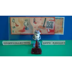 1 Figurine Kinder Les Pingouins 2014 - 2015 avec 1 BPZ ff338